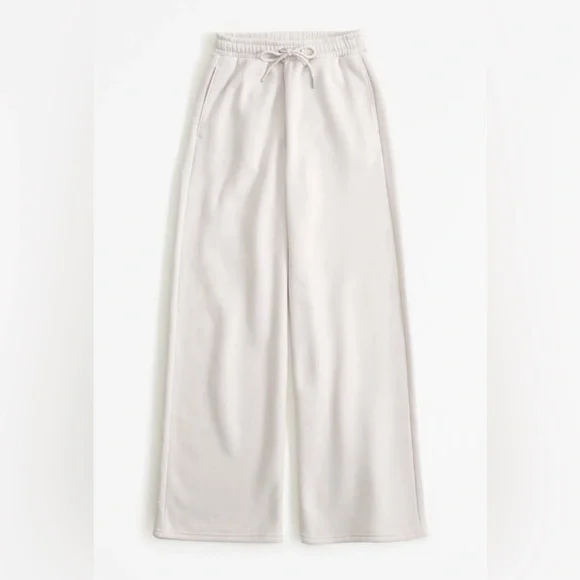 Abercrombie & Fitch Essential Sunday Wide Leg Sweatpants - Picture 1 of 4